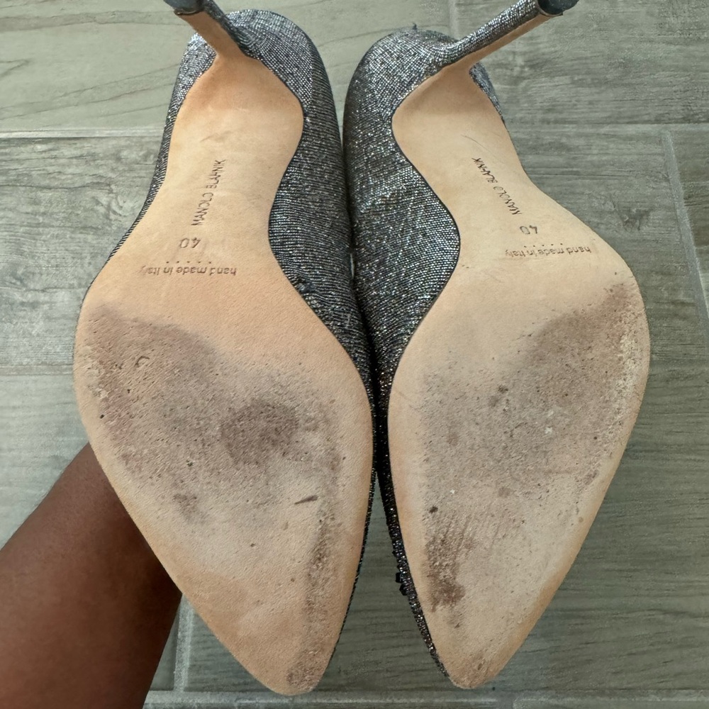 Manolo Blahnik
Hangisi 105mm High-Heel Pumps size 40 - Picture 4 of 4